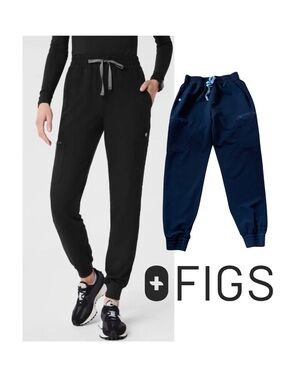Figs Technical Collection Jogger Scrub Pants Sz M Uniform Healthcare Hero